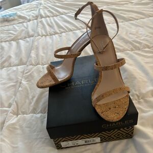 Charles by Charles David Zion size 10 Rainbow CC Colorful Cork